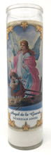 Load image into Gallery viewer, Guardian Angel Prayer Candle - Front
