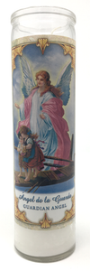 Guardian Angel Prayer Candle - Front