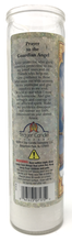 Load image into Gallery viewer, Guardian Angel Prayer Candle - English Prayer
