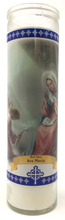 Load image into Gallery viewer, Hail Mary Prayer Candle - Front
