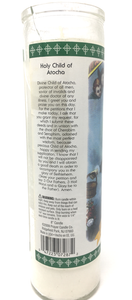 Holy Child Of Atocha Prayer Candle - English Prayer