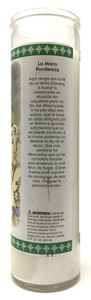 Powerful Hand Prayer Candle - Spanish Prayer
