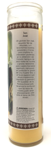 Load image into Gallery viewer, Saint Joseph Prayer Candle - Spanish Prayer
