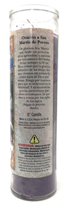 Saint Martin Prayer Candle - Spanish Prayer